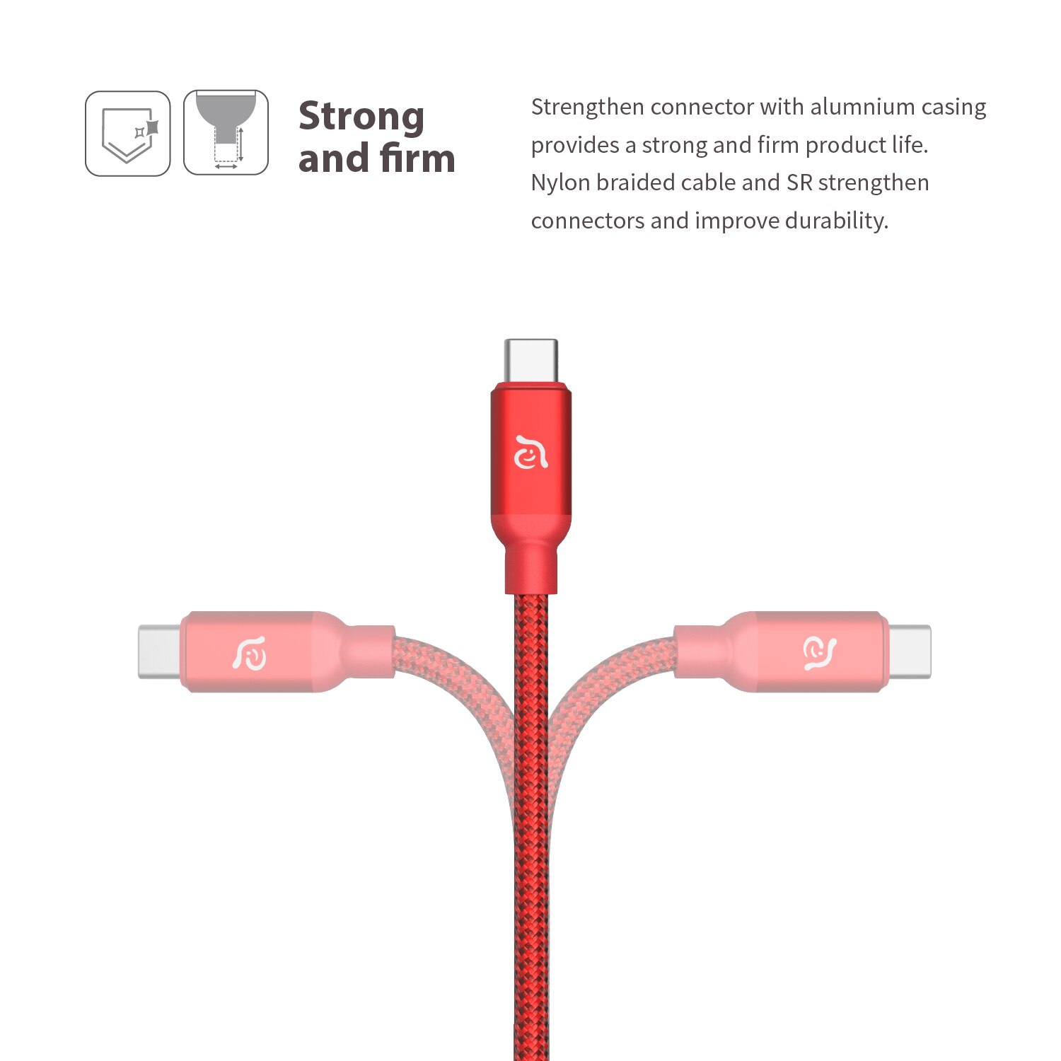 ADAM elements CASA C100+ USB3.1 USB-C to USB-C 100W Cable